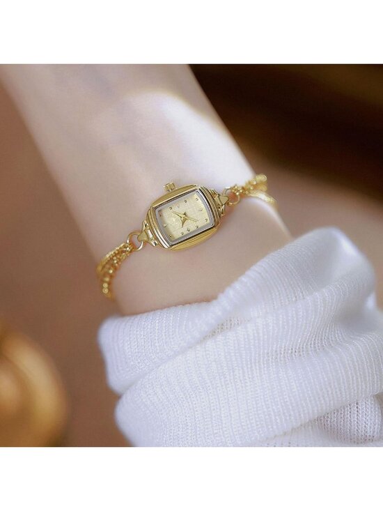 Elegant Ultra Thin Waterproof Quartz Watch for Women - Dainty Rectangle Dress main image 5